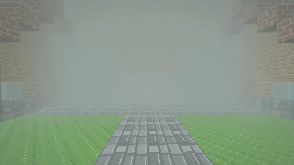 A fog day without a mask